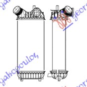 RADIATOR INTERCOOLER 1.6 TDCi (298x156x80)