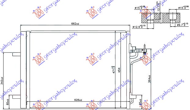 ΨΥΓΕΙΟ A/C 1,6i-16V-2,0ST-2,0TDCi(58.5x44