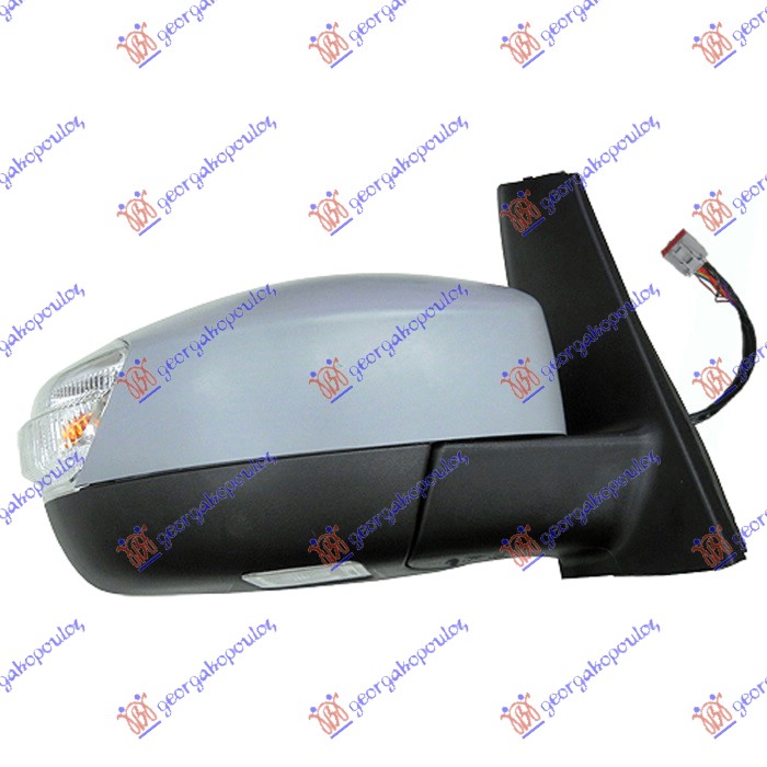 DOOR MIRROR EL.HEAT.FOLD.PR.(W/LAMP & PUD.LAMP) (8PIN) (GRAND) (ASPHERICAL GLASS)