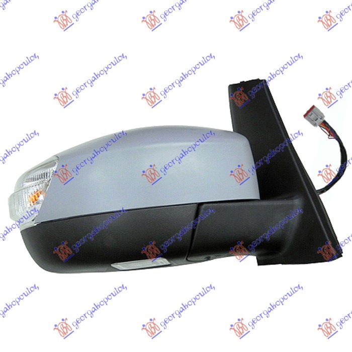 DOOR MIRROR EL.HEAT.FOLD.PR.(W/LAMP / SENSOR & PUD.LAMP & BLIS) (12PIN) (GRAND) (CONVEX GLASS)