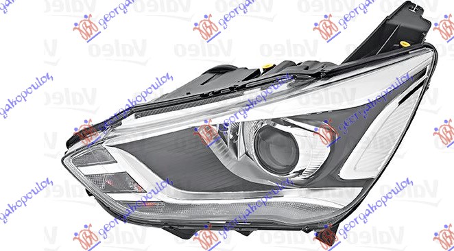 ΦΑΝΟΣ ΕΜΠΡΟΣ Bi-XENON ΕΞΥΠΝΟ ΜΕ ΦΩΣ ΗΜΕΡΑΣ LED (VALEO)