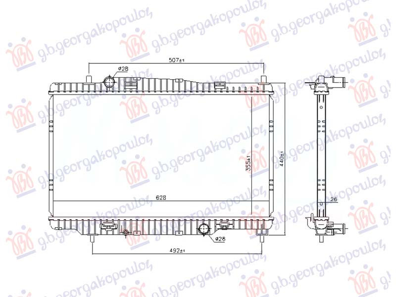 ΨΥΓΕΙΟ 1.6 T EcoBoost (180PS)ΒΕΝΖΙΝΗ ΜΗΧΑΝΙΚΟ-ΑΥΤΟΜΑΤΟ (355x628x26) (MARELLI)