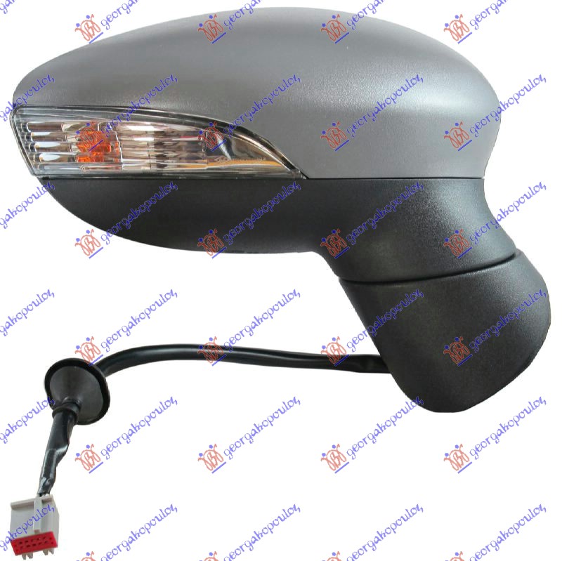 DOOR MIRROR ELEC.HEAT.FOLD.PRM W/LAMP (A QUALITY)  (ASPHERICAL GLASS)