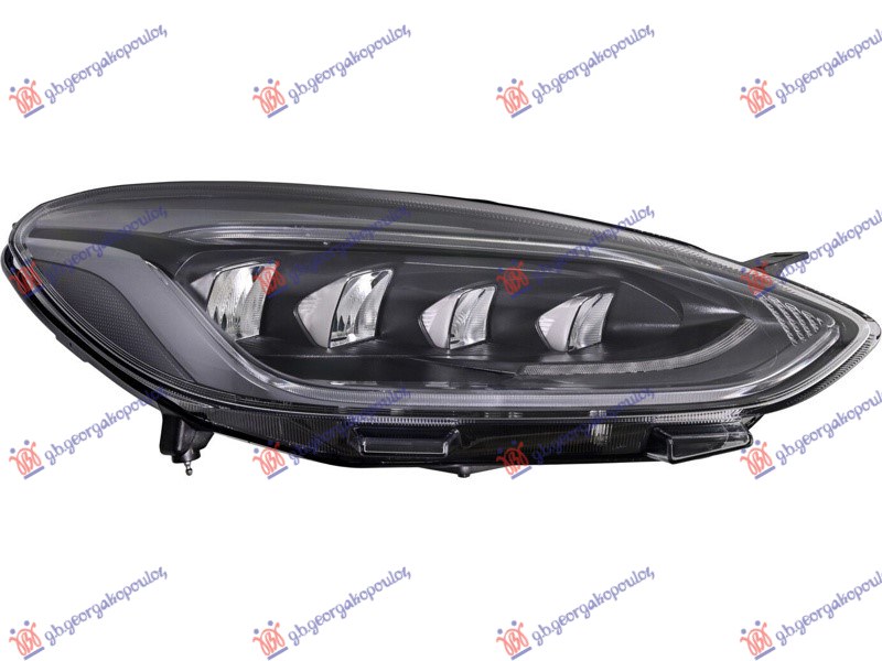 ΦΑΝΟΣ ΕΜΠΡΟΣ LED ΓΚΡΙ (HELLA)