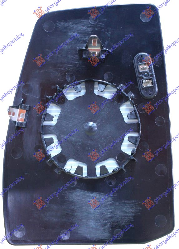 DOOR MIRROR GLASS UPPER HEATED (CONVEX GLASS)