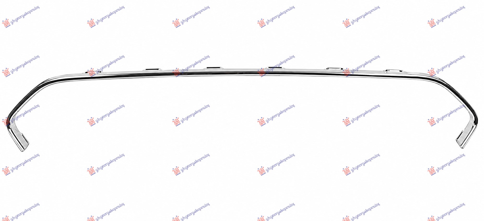 GRILLE FRAME CHROME (UPPER PART) 2018-