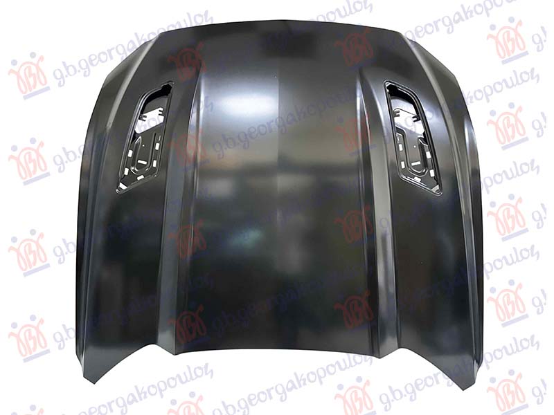 HOOD (ALLUMINIUM) WITH SCOOP HOLES