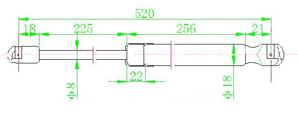 ΑΜΟΡΤΙΣΕΡ ΜΠΑΓΚΑΖ (520L-280N)