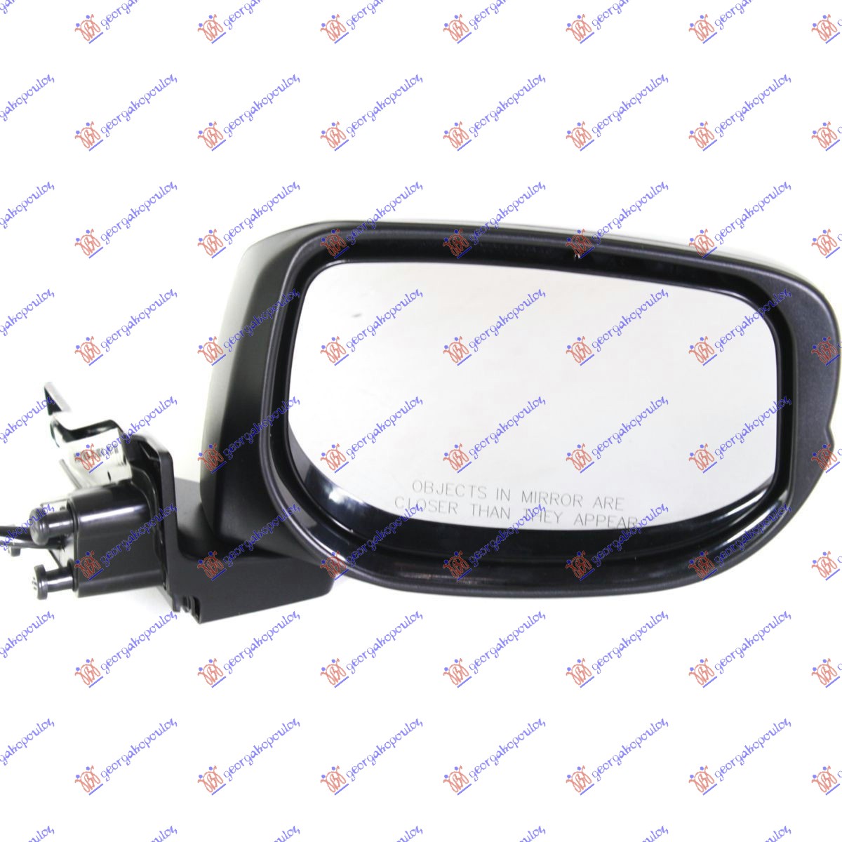 DOOR MIRROR ELEC. HEAT. PR.FOLD. W/LAMP (A QUALITY)  (CONVEX GLASS)