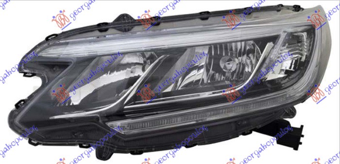 HEAD LAMP ELECTRICAL W/LED DRL (E) (TYC)