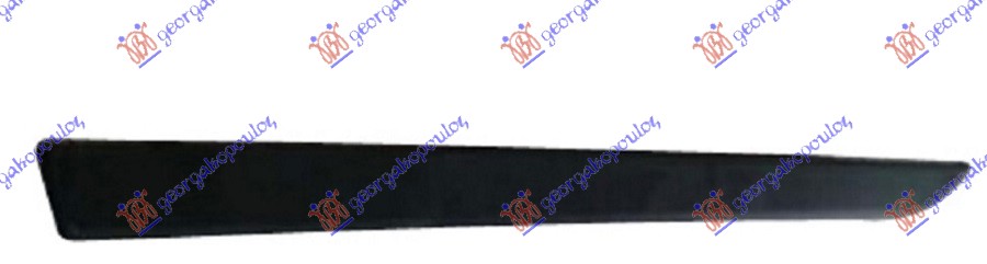 REAR BUMPER SIDE MOULDING BLACK