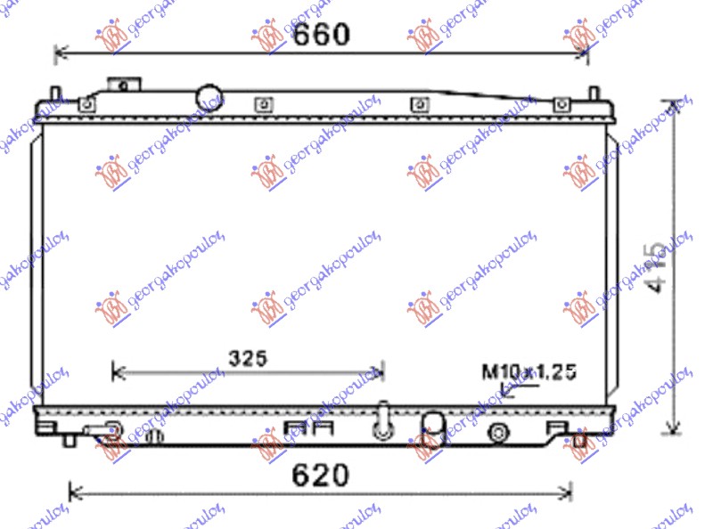 ΨΥΓΕΙΟ 1,3 i HYBRID (35x68x16) ΑΥΤΟΜ (KOYO)