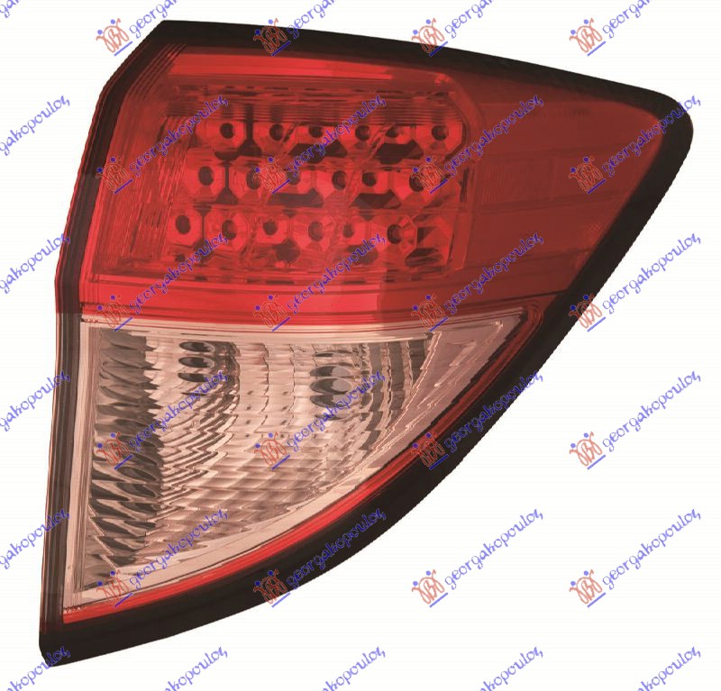 ΦΑΝΟΣ ΠΙΣΩ ΕΞΩ ΜΕ LED (Ε) (DEPO)