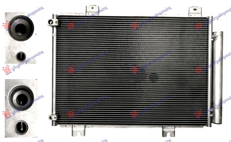 ΨΥΓΕΙΟ A/C 1.5 BENZINH/ΥΒΡΙΔΙΚΟ (564x397x12) (KOYO)