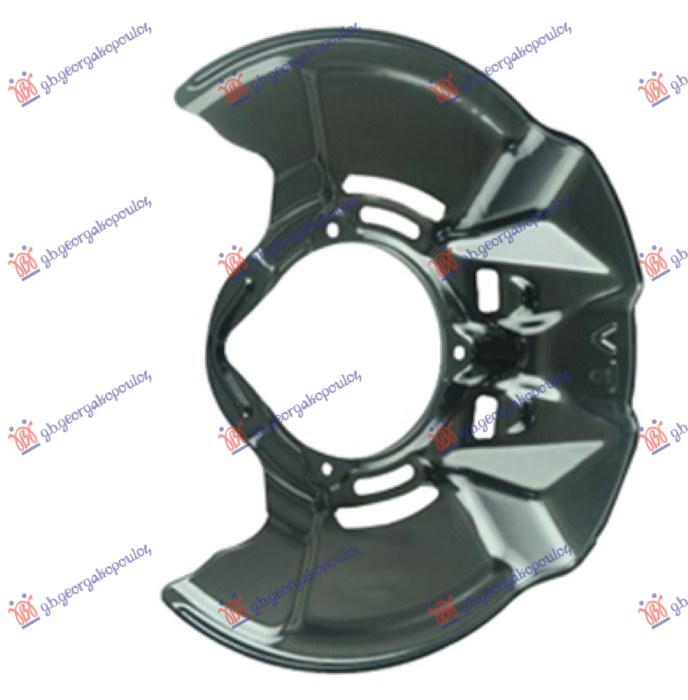 SPLASH PANEL BRAKE DISC FRONT (PANEL DIAMETER 301/101MM)