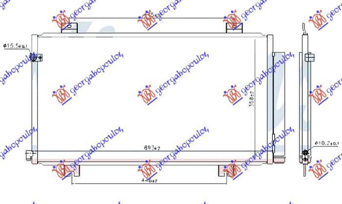 ΨΥΓΕΙΟ A/C 2.0 TYPE R ΒΕΝΖΙΝΗ - 1.6 i-DTEC ΠΕΤΡΕΛΑΙΟ (660x360x12)