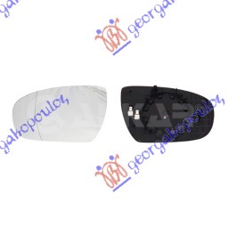 DOOR MIRROR GLASS HEATED