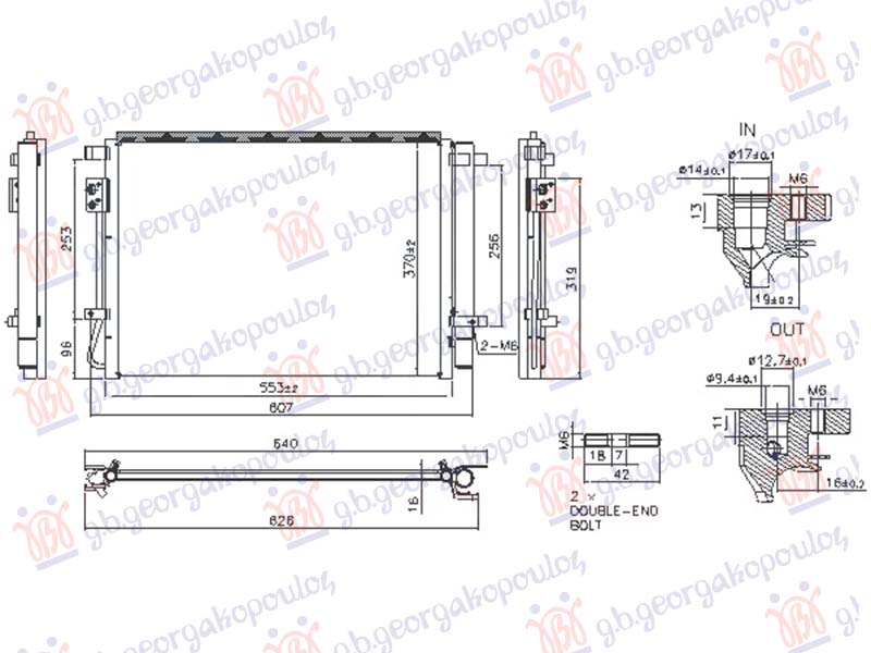 CONDENSER 1.2 PETROL/LPG (512x359x16)