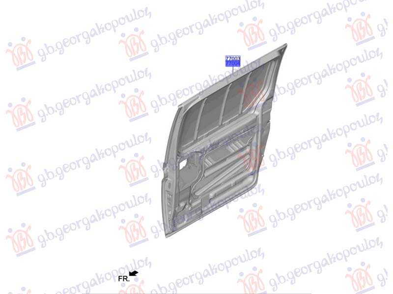 REAR SLIDING DOOR (O)