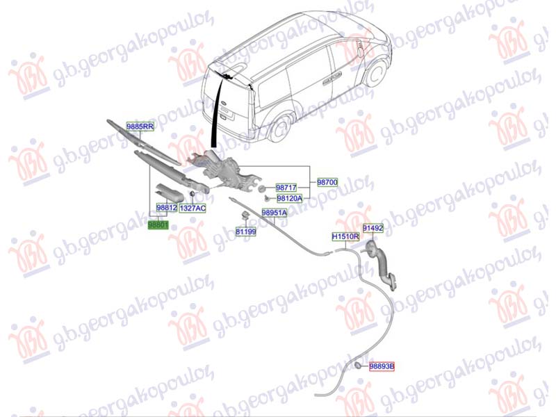 ΜΠΡΑΤΣΟ ΥΑΛΟΚΑΘΑΡΙΣΤΗΡΑ ΠΙΣΩ (Γ)