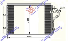 ΨΥΓΕΙΟ A/C 1.4-1.6i ΒΕΝΖΙΝΗ(555x385x16)