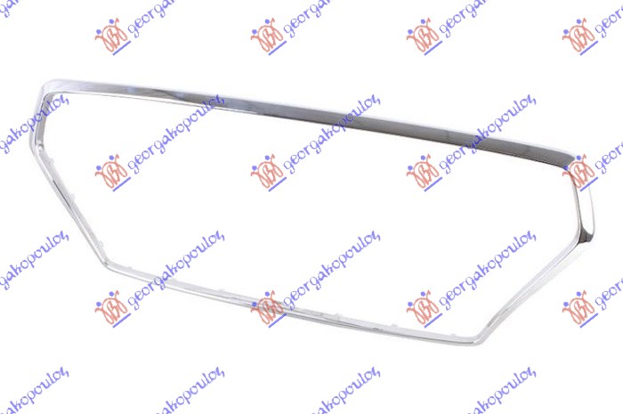 GRILLE FRAME CHROME (BLACK GRILLE)