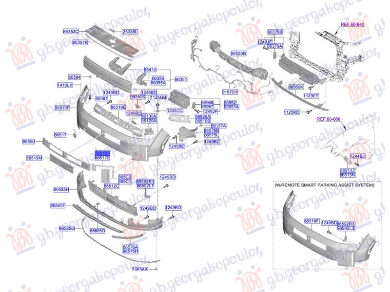 ΔΙΑΚΟΣΜΗΤΙΚΟ ΠΡΟΦΥΛΑΚΤΗΡΑ ΕΜΠΡΟΣ ΑΚΡΑΙΟ (Γ)