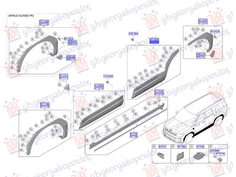 ΚΟΥΡΜΠΑ ΠΟΡΤΑΣ ΠΙΣΩ ΠΛΑΣΤΙΚΗ (Γ)
