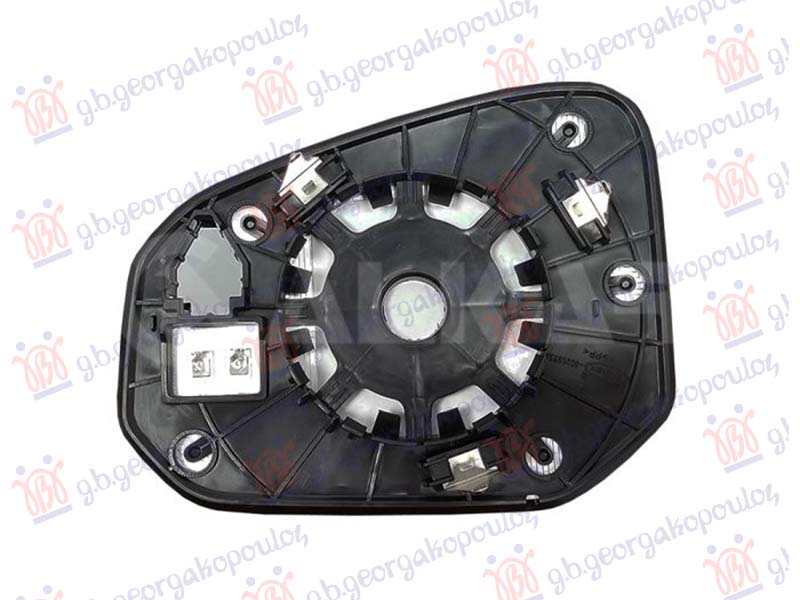 ΚΡΥΣΤΑΛΛΟ ΚΑΘΡΕΦΤΗ ΘΕΡΜΑΙΝΟΜΕΝΟ (2Pin) (CONVEX GLASS)