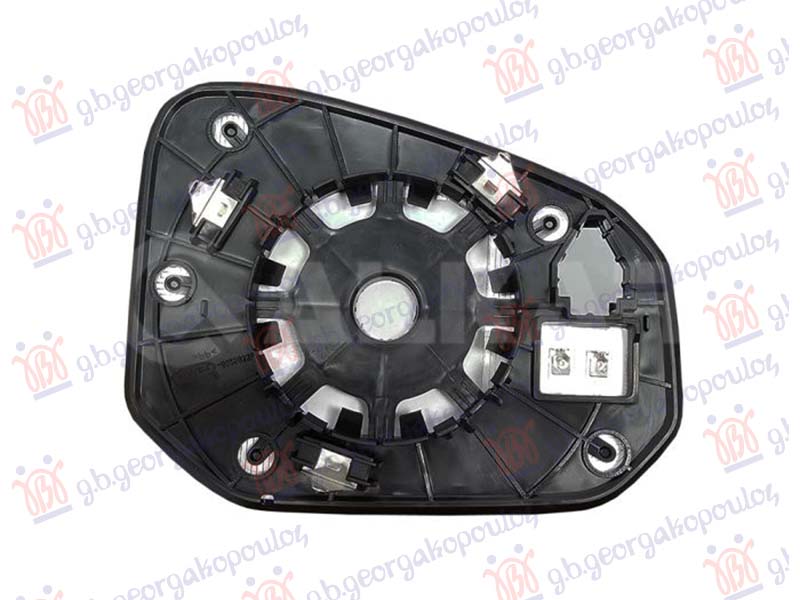 ΚΡΥΣΤΑΛΛΟ ΚΑΘΡΕΦΤΗ ΘΕΡΜΑΙΝΟΜΕΝΟ (2Pin) (CONVEX GLASS)