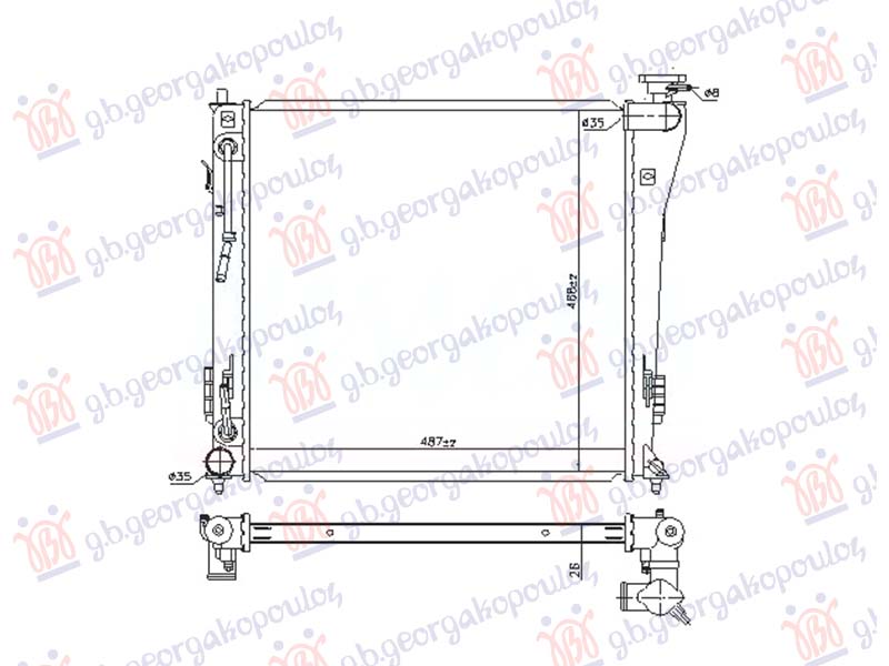 ΨΥΓΕΙΟ 1.7 CRDI ΠΕΤΡΕΛΑΙΟ +/- A/C AΥΤΟΜΑΤΟ (487x468) (VALEO)