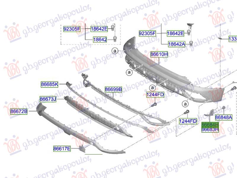 ΒΑΣΗ ΠΡΟΦΥΛΑΚΤΗΡΑ ΠΙΣΩ ΠΛΑΣΤΙΚΗ (Γ)