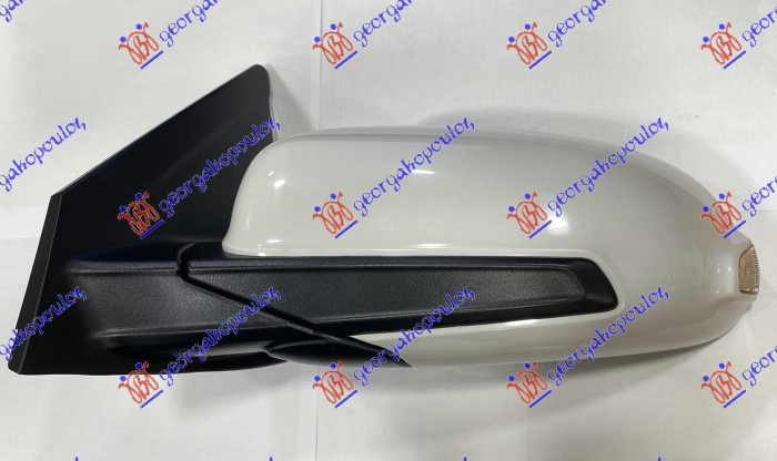 DOOR MIRROR ELECTRICAL HEATED PRIMED (W/LAMP) (6 PIN) (A QUALITY) (CONVEX GLASS)