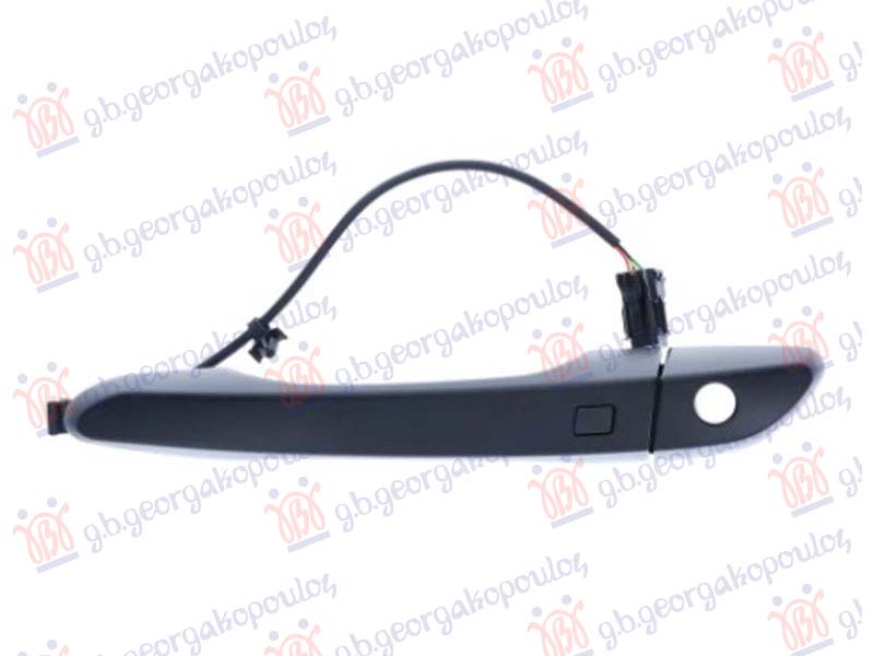 DOOR HANDLE FRONT OUTER (KEYLESS) (W/KEYHOLE)
