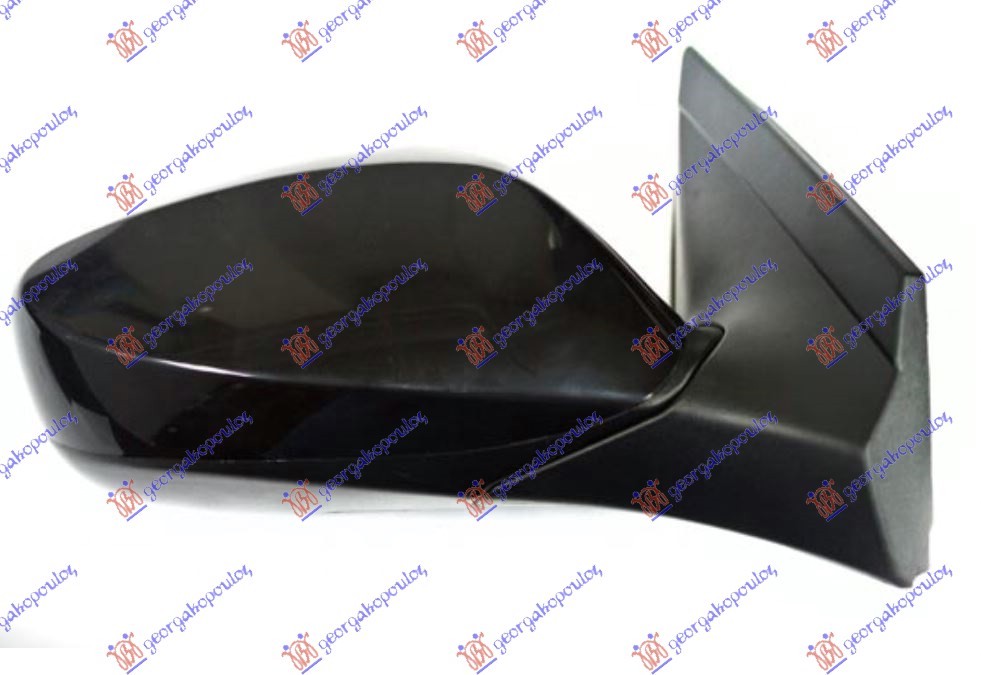 DOOR MIRROR ELECTRICAL HEATED PRIMED (5 PIN) (CONVEX GLASS)