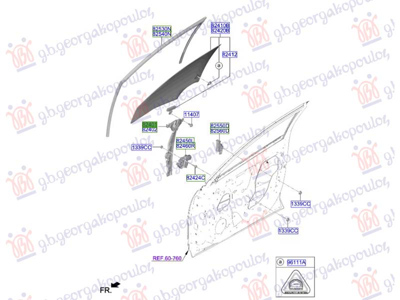 ΓΡΥΛΛΟΣ ΠΑΡΑΘΥΡΟΥ ΕΜΠΡΟΣ ΗΛΕΚΤΡΙΚΟΣ (ΧΩΡΙΣ ΜΟΤΕΡ) (Γ)