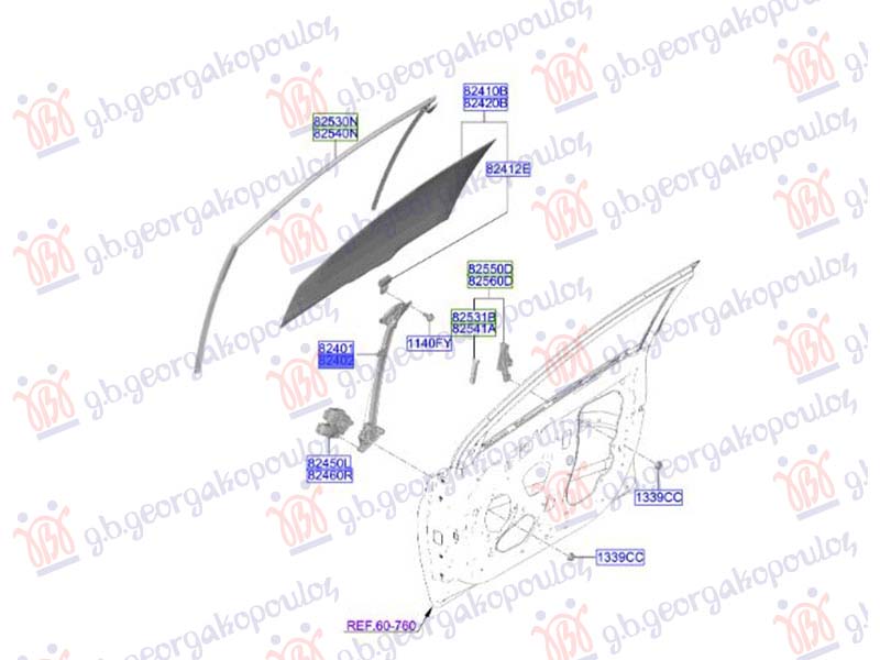 ΓΡΥΛΛΟΣ ΠΑΡΑΘΥΡΟΥ ΕΜΠΡΟΣ ΗΛΕΚΤΡΙΚΟΣ (ΧΩΡΙΣ ΜΟΤΕΡ) (Γ)