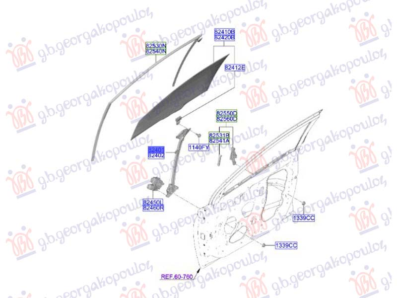 ΓΡΥΛΛΟΣ ΠΑΡΑΘΥΡΟΥ ΕΜΠΡΟΣ ΗΛΕΚΤΡΙΚΟΣ (ΧΩΡΙΣ ΜΟΤΕΡ) (Γ)