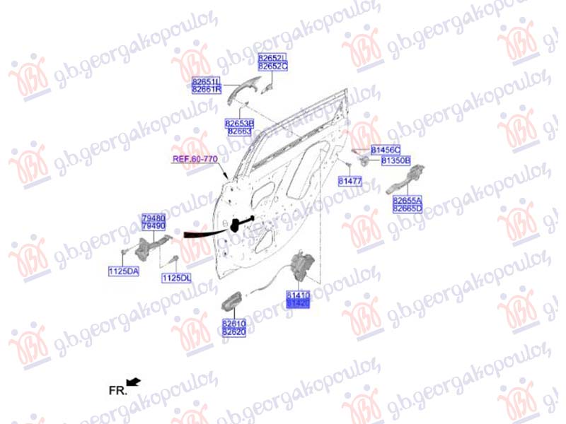 ΚΛΕΙΔΑΡΙΑ ΠΟΡΤΑΣ ΠΙΣΩ (Γ)
