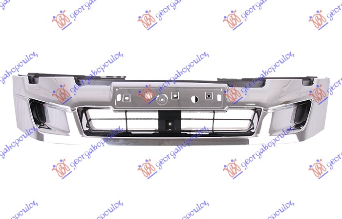 GRILLE COMPLETE 4WD BLACK/CHROME MOULDING