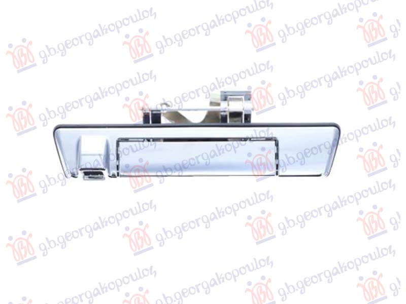 TAIL GATE HANDLE CHROME   (WITH CAMERA HOLE)