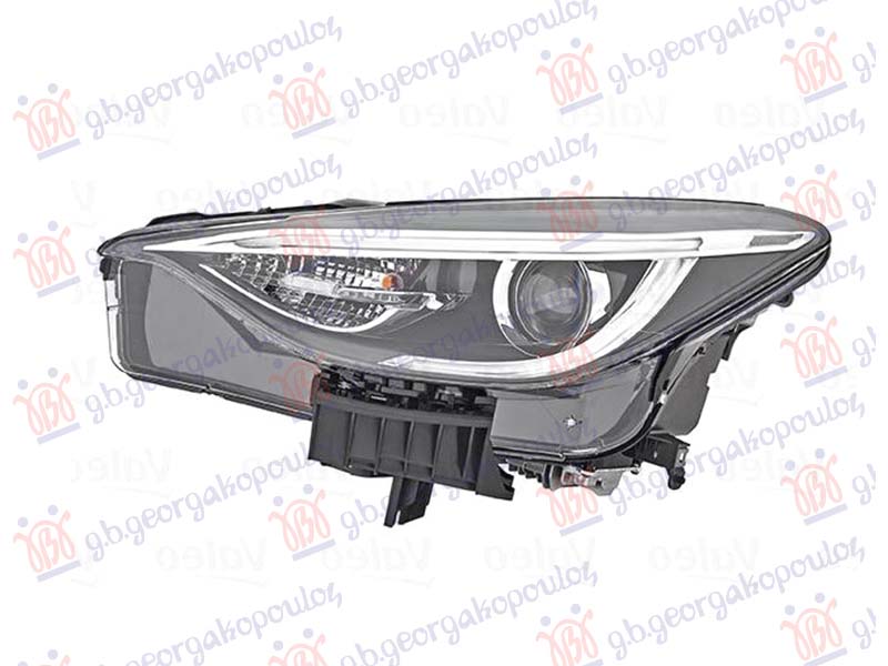 ΦΑΝΟΣ ΕΜΠΡΟΣ (H9) ΜΑΥΡΟ (VALEO)