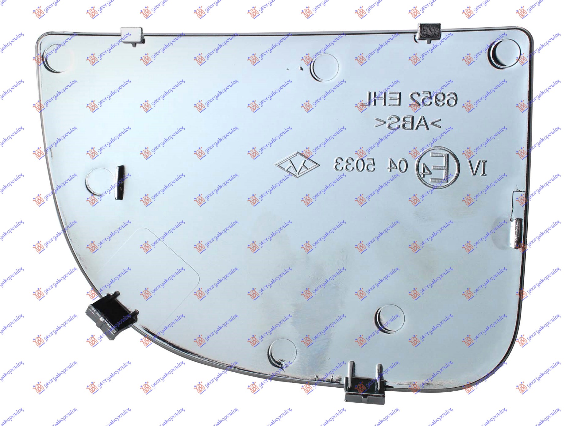 DOOR MIRROR GLASS (LOWER PART) (CONVEX GLASS)