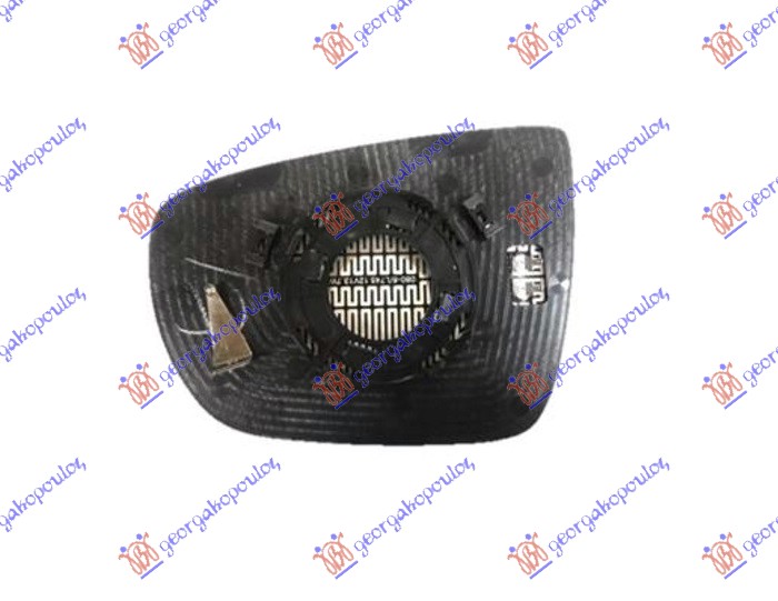 DOOR MIRROR GLASS HEATED (CONVEX GLASS)