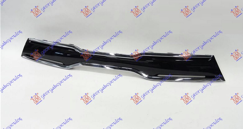 GRILLE BLACK POLISHED/CHROME (O)