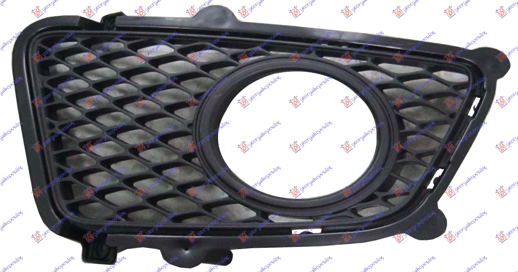 FRONT BUMPER GRILLE (W/ FOG LAMP HOLE)