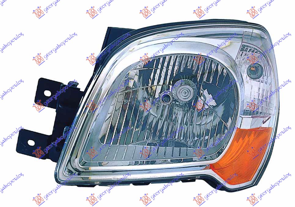 HEAD LAMP ELECTRICAL (YELLOW SIDE LAMP) (E) (DEPO)