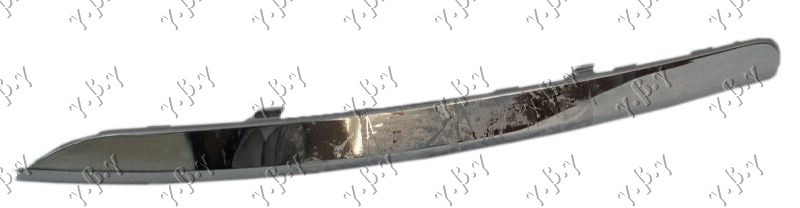 FRONT BUMPER GRILLE MOULDING CHROME