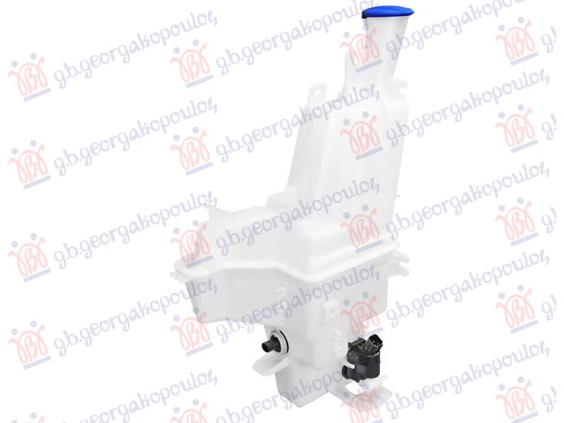 WIPER WASHER TANK W/SENSOR & MOTOR & CAP
