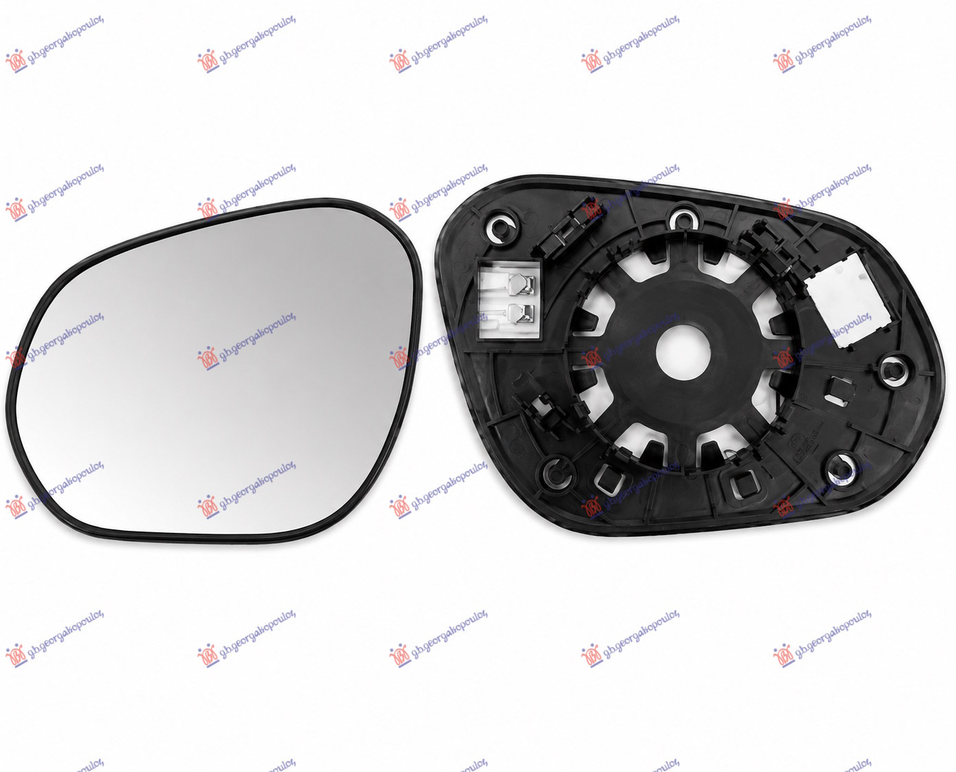 ΚΡΥΣΤΑΛΛΟ ΚΑΘΡΕΦΤΗ ΘΕΡΜΑΙΝΟΜΕΝΟ (2 PIN) (CONVEX GLASS)